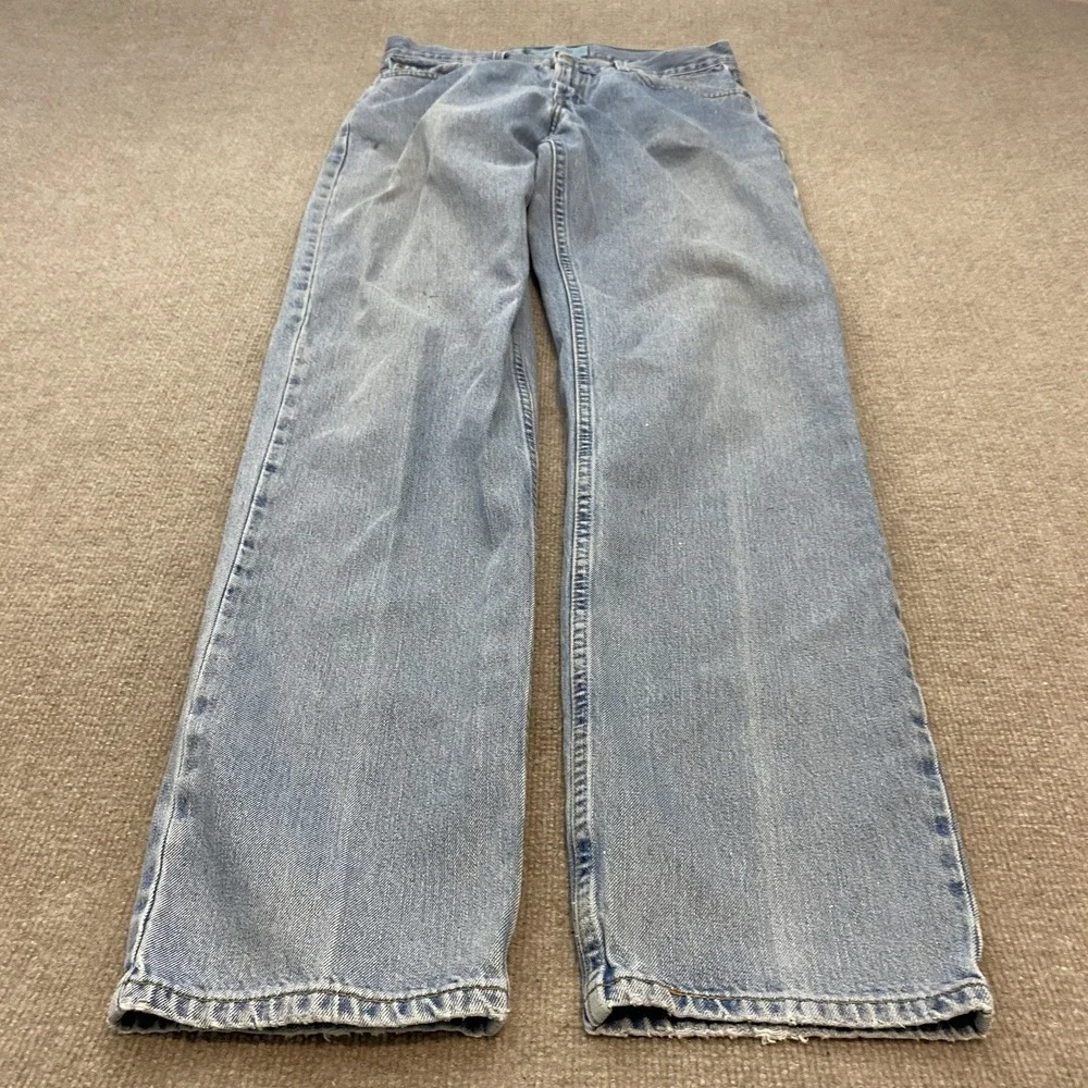 Levis 550 Jeans Vintage Y2K Men 34 Fits 33x34 Baggy Relaxed Fit Distressed Denim